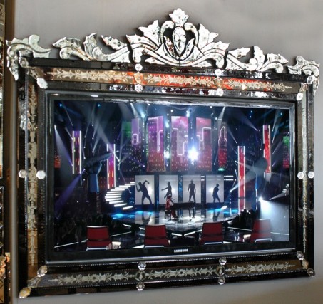Venetian Mirror TV Frame